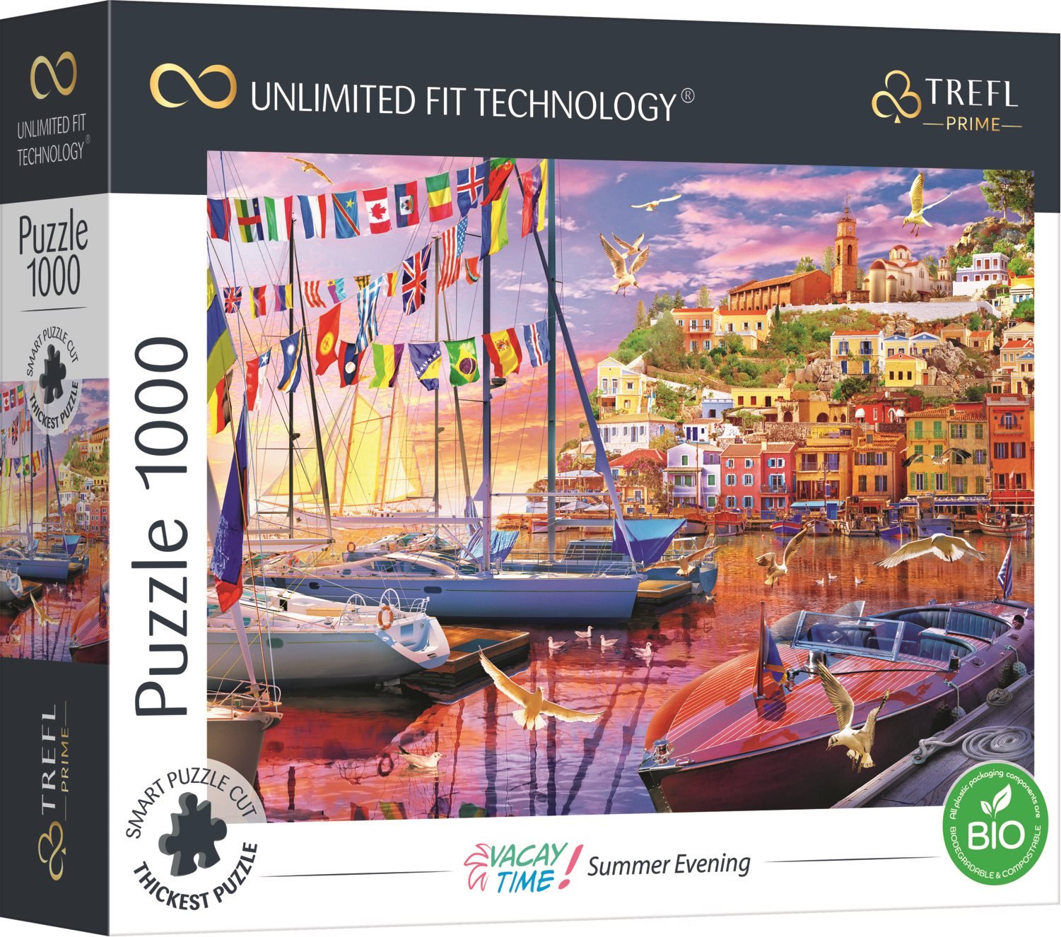 Nyári Este a Kikötőben Trefl Prime 1000 darabos kirakó puzzle (TR-10696 5900511106961) - puzzlegarden