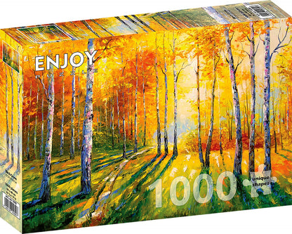 Nyírfa Erdő Enjoy 1000 darabos kirakó puzzle (EN-1690 5949194016907) - puzzlegarden