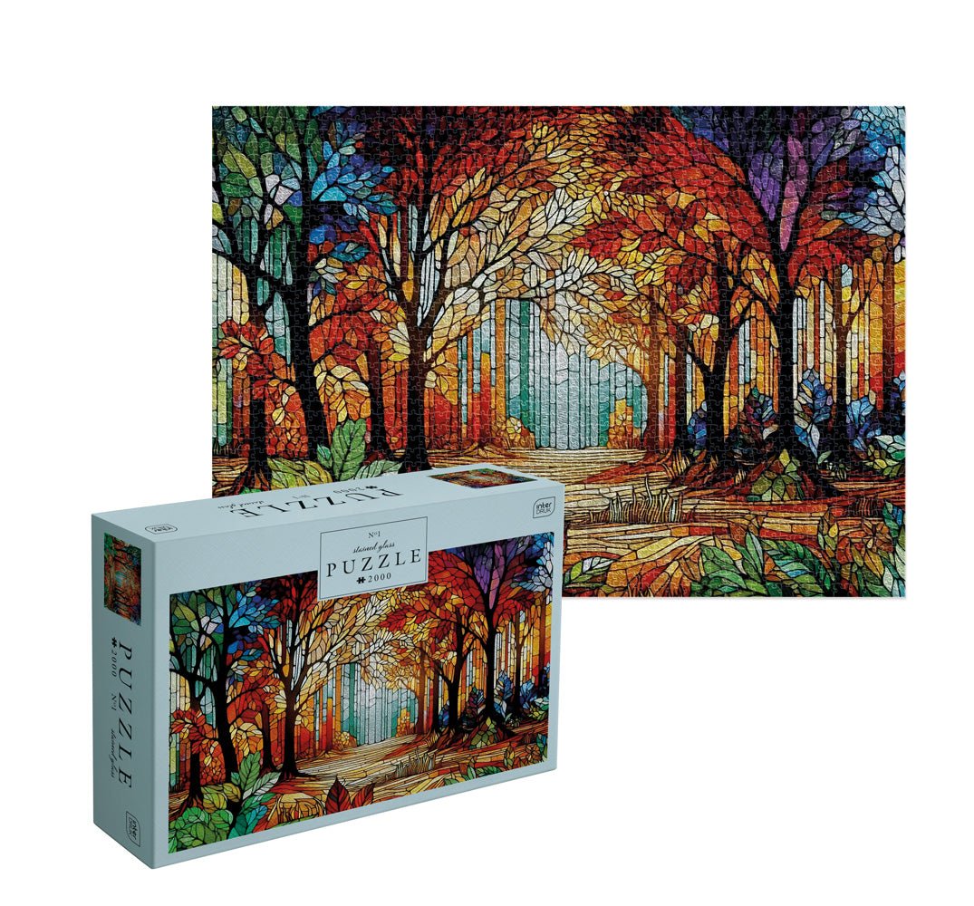 Ólomüveg 1 Interdruk 2000 darabos kirakó puzzle (ID-PUZ2000SG1) - puzzlegarden