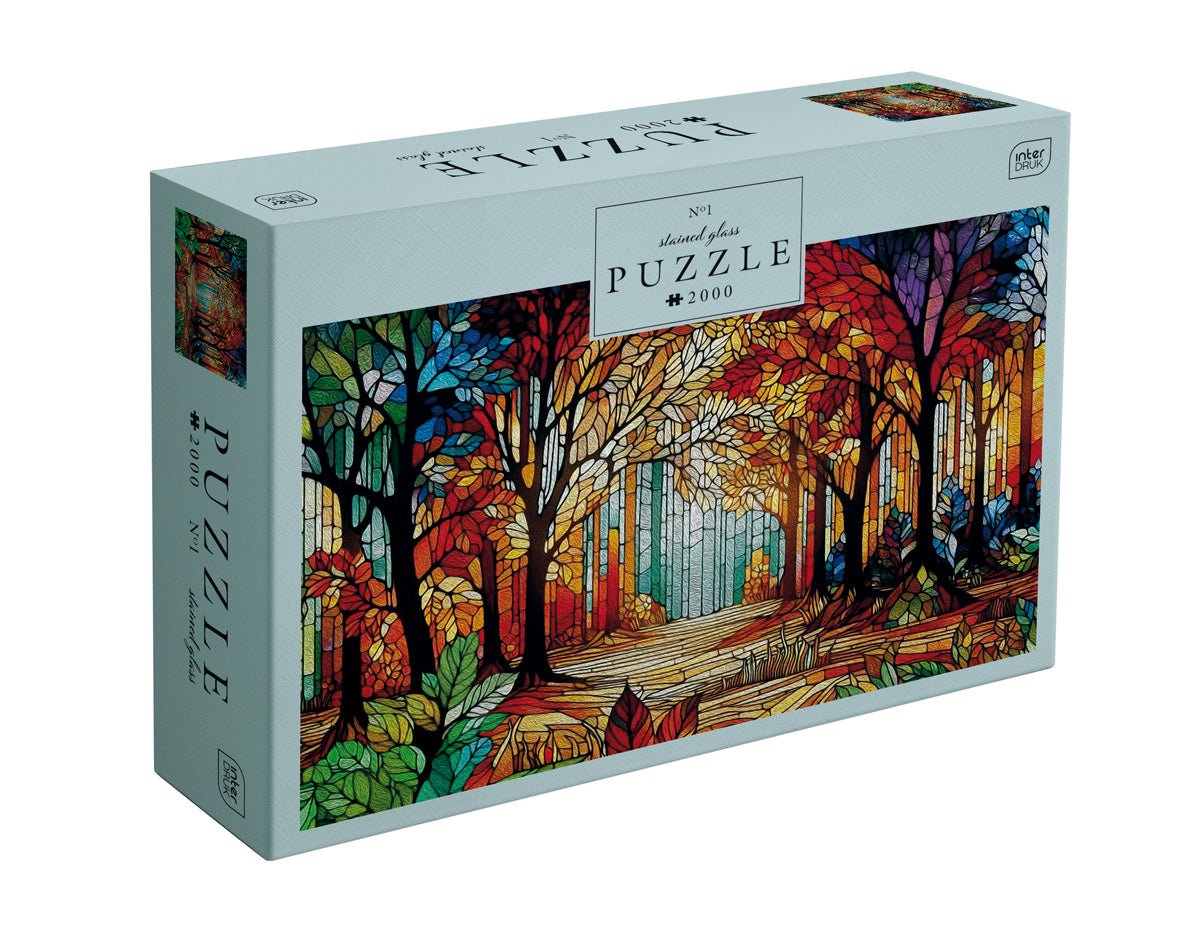Ólomüveg 1 Interdruk 2000 darabos kirakó puzzle (ID-PUZ2000SG1) - puzzlegarden