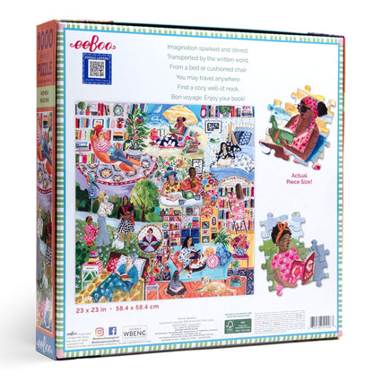 Olvasó nők Eeboo 1000 darabos kirakó puzzle (EB-PZTWRD 689196514463) - puzzlegarden