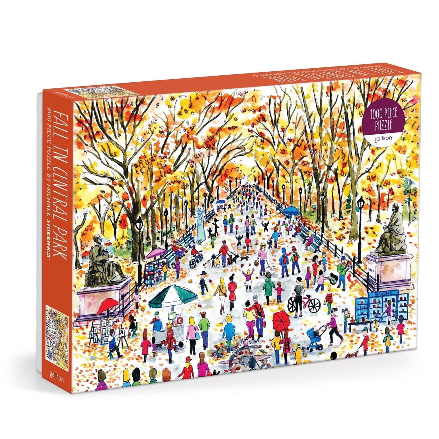 Ősz a Central Parkban Galison 1000 darabos kirakó puzzle (GA-9780735380202) - puzzlegarden