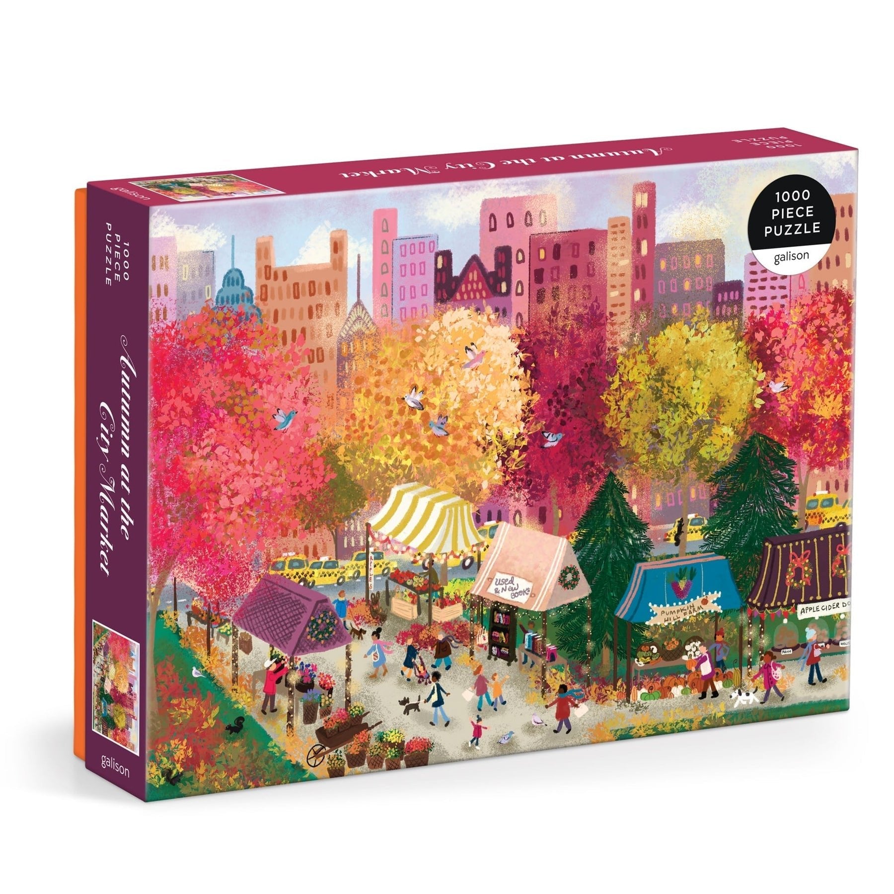 Ősz a városi piacon Galison 1000 darabos kirakó puzzle (GA-9780735380141) - puzzlegarden
