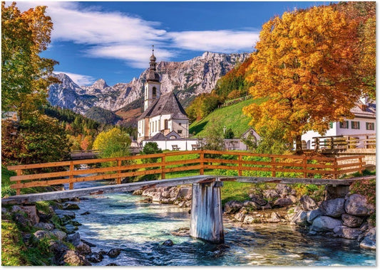 Ősz Bajorországban Trefl 1000 darabos kirakó puzzle (TR - 10623) - puzzlegarden