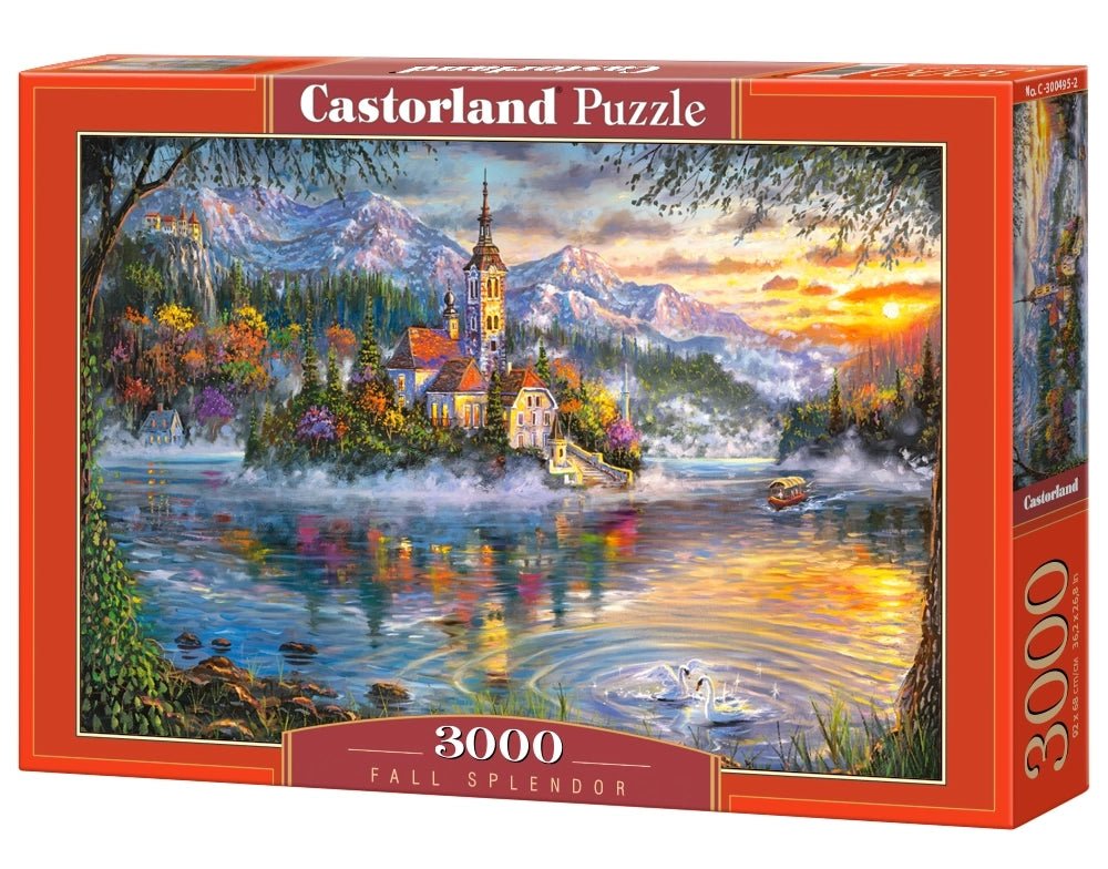 Őszi naplemente Castorland 3000 darabos kirakó puzzle (C-300495 5904438300495) - puzzlegarden