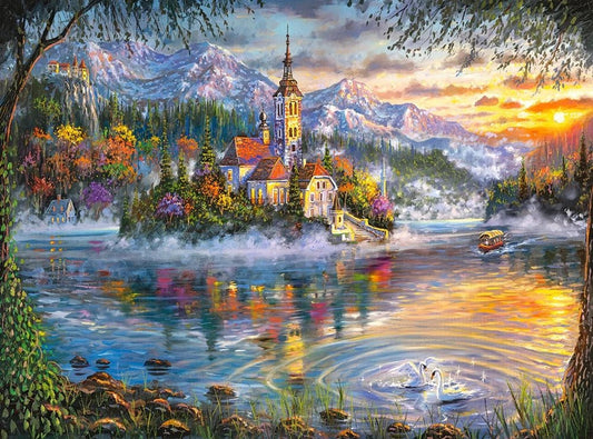 Őszi naplemente Castorland 3000 darabos kirakó puzzle (C - 300495) - puzzlegarden