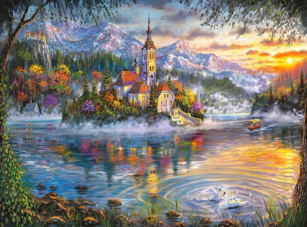 Őszi naplemente Castorland 3000 darabos kirakó puzzle (C-300495 5904438300495) - puzzlegarden