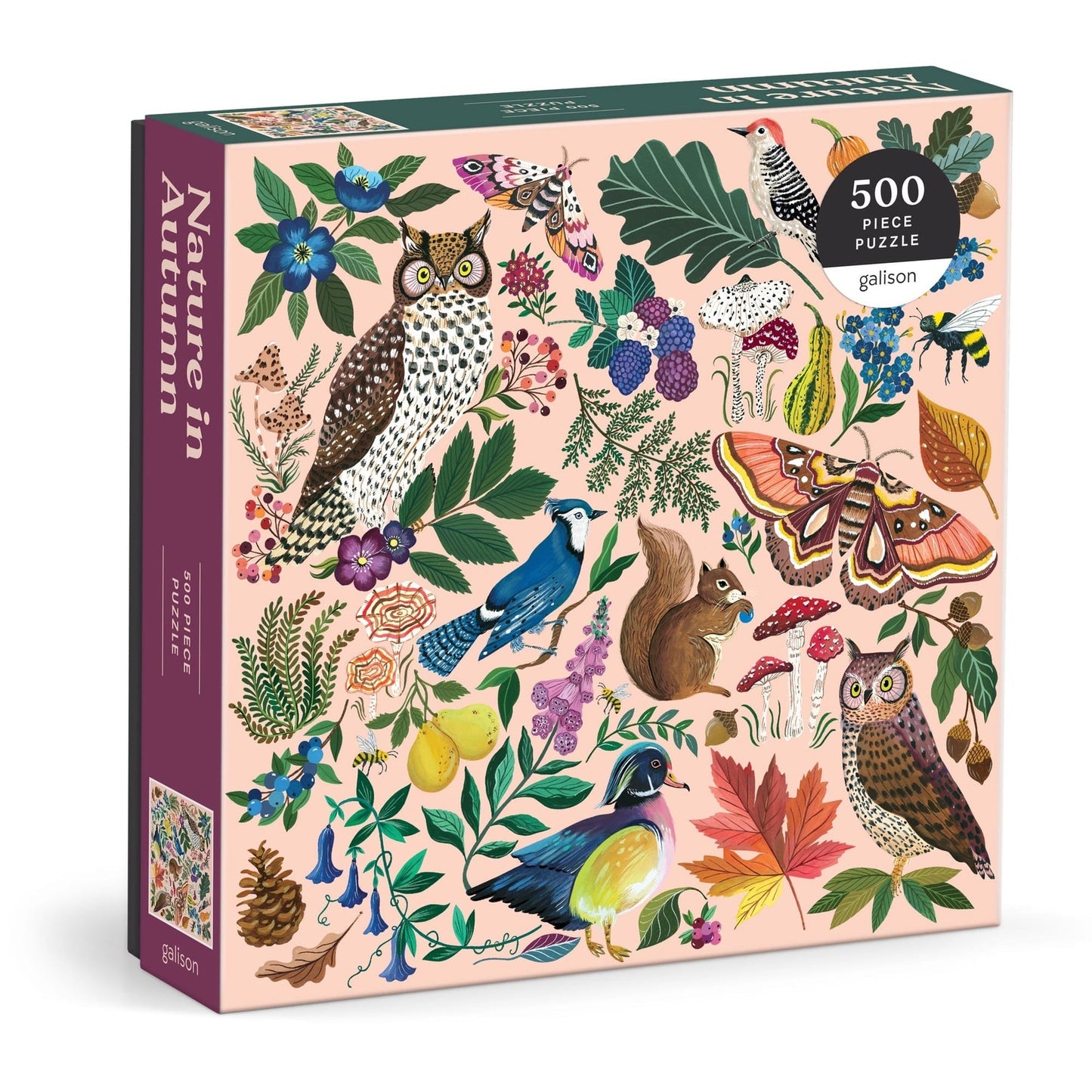 Őszi természet Galison 500 darabos kirakó puzzle (GA - 9780735382848 9780735382848) - puzzlegarden