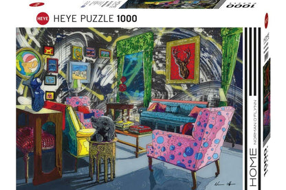 Otthon sorozat - Szoba Szarvassal HEYE 1000 darabos kirakó puzzle (HE-29973 4001689299736) - puzzlegarden