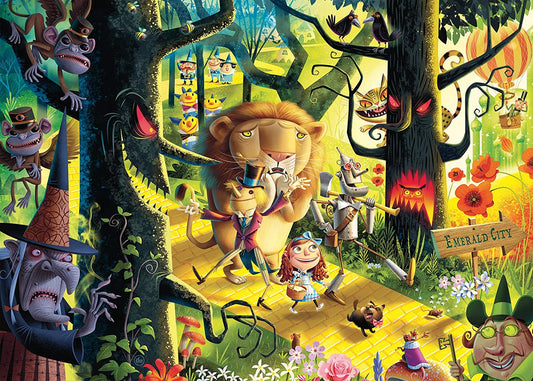 Óz, a Nagy Varázsló Ravensburger 1000 darabos kirakó puzzle (RA - 16566) - puzzlegarden