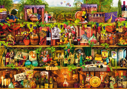 A Boros Polc Bluebird 1000 darabos kirakó puzzle (BB - 70304 - P) - puzzlegarden