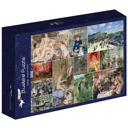 Auguste Renoir Kollázs Bluebird 6000 darabos kirakó puzzle (BB-60155 3663384601552) - puzzlegarden