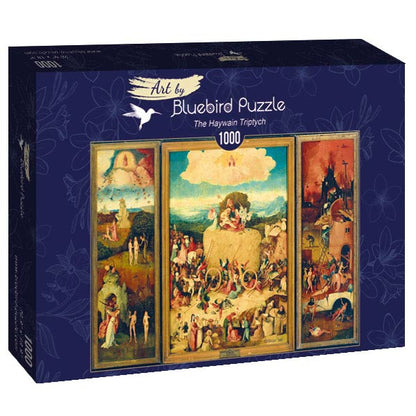 Bosch - Szénásszekér-triptichon Bluebird 1000 darabos kirakó puzzle (BB-60060 3663384600609) - puzzlegarden