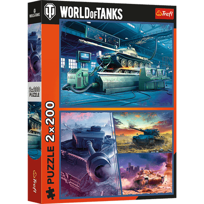 Páncélos küldetés – 2x200 Trefl 200 darabos kirakó puzzle (TR-13346) - puzzlegarden