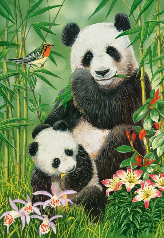 Panda Reggeli Castorland 1000 darabos kirakó puzzle (C-104987 5904438104987) - puzzlegarden