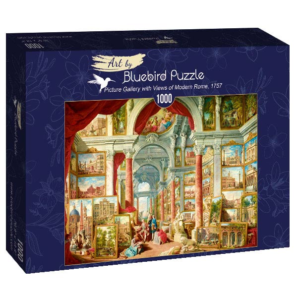 Panini - A modern Róma Bluebird 1000 darabos kirakó puzzle (BB-60075 3663384600753) - puzzlegarden