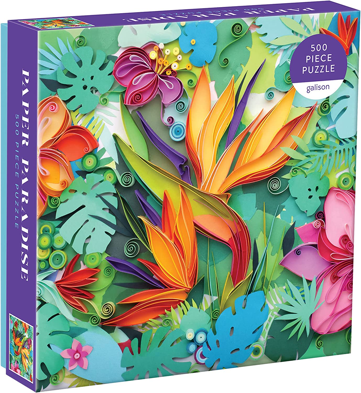 Papír Paradicsom Galison 500 darabos kirakó puzzle (GA-M052520S-PP 9780735362611) - puzzlegarden