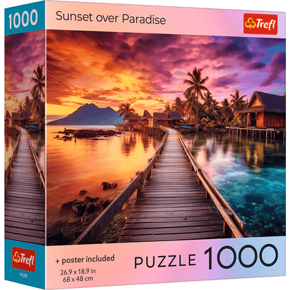 Paradicsomi naplemente Trefl 1000 darabos kirakó puzzle (TR-USA_99288) - puzzlegarden