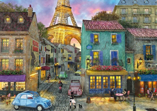 Párizs Utcái Schmidt Spiele 1000 darabos kirakó puzzle (SCH - 59780) - puzzlegarden