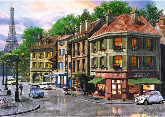 Párizs Utcája Trefl 6000 darabos kirakó puzzle (TR - 65001) - puzzlegarden