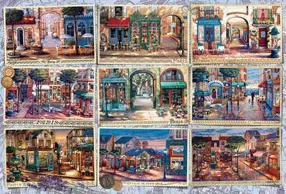 Párizsi emlékek Cobble Hill 2000 darabos kirakó puzzle (CH-89020 625012890205) - puzzlegarden