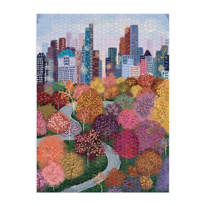 A Central Park Ősszel Galison 1000 darabos kirakó puzzle (GA-M032922E 9780735371682) - puzzlegarden