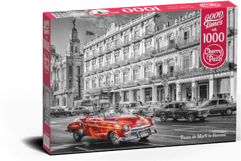 Paseo de Marti, Havanna CherryPazzi 1000 darabos kirakó puzzle (CP-30332 5903728730332) - puzzlegarden