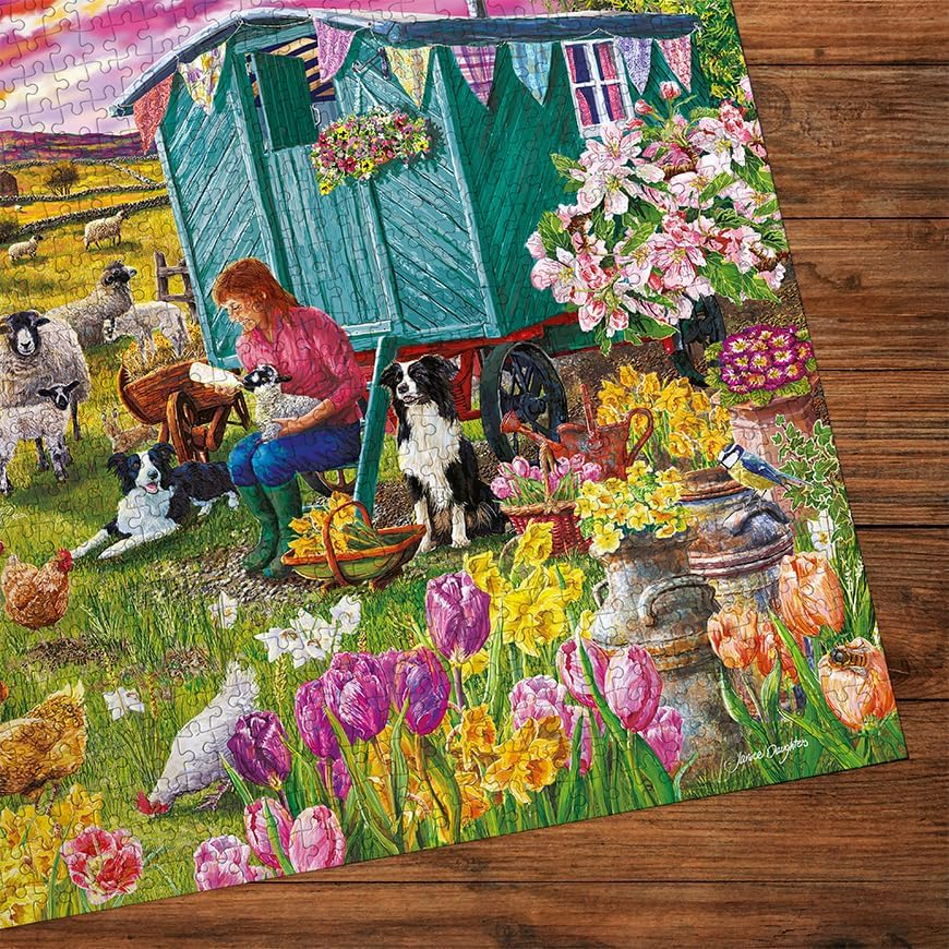Pásztor öröme Gibsons 1000 darabos kirakó puzzle (G - G6442) - puzzlegarden