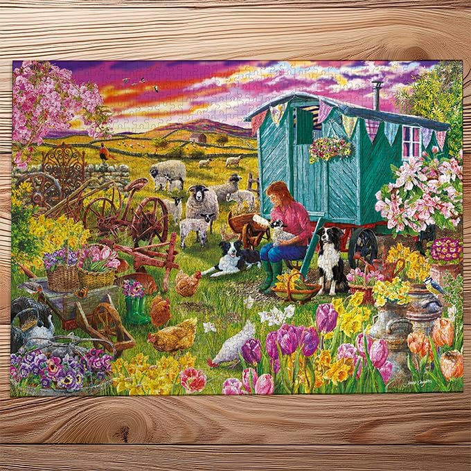 Pásztor öröme Gibsons 1000 darabos kirakó puzzle (G - G6442) - puzzlegarden