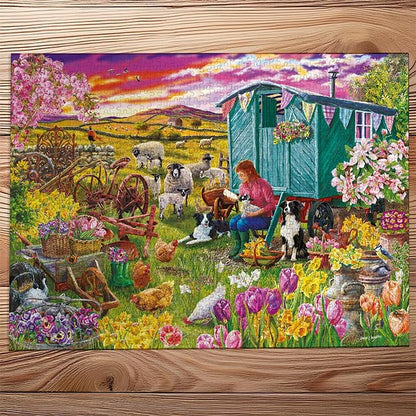 Pásztor öröme Gibsons 1000 darabos kirakó puzzle (G - G6442) - puzzlegarden
