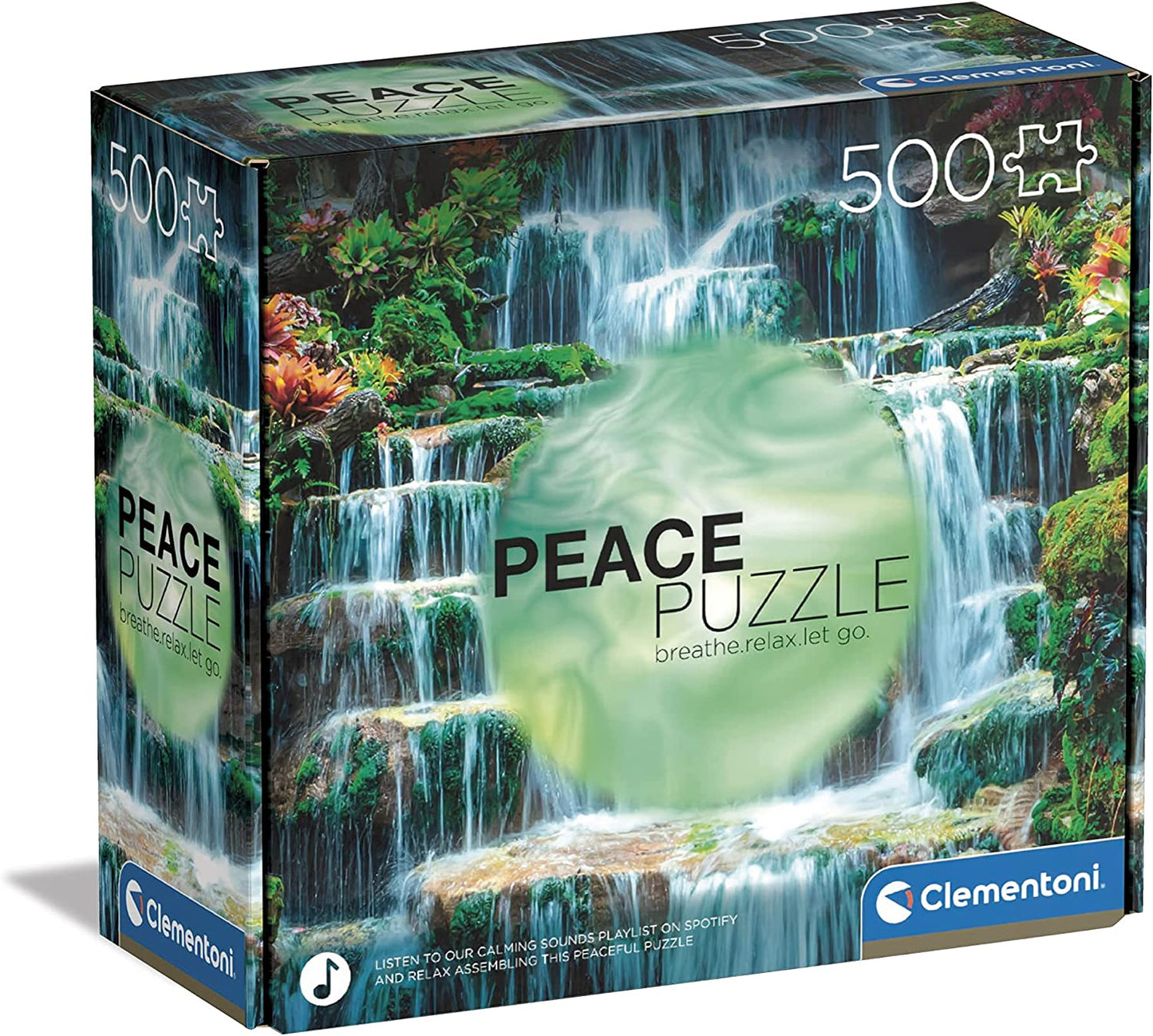 Peace Puzzle - Áramlás Clementoni 500 darabos kirakó puzzle (CL-35117 8005125351176) - puzzlegarden