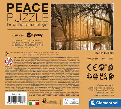 Peace Puzzle - Suttogó Csend Clementoni 500 darabos kirakó puzzle (CL-35118 8005125351183) - puzzlegarden