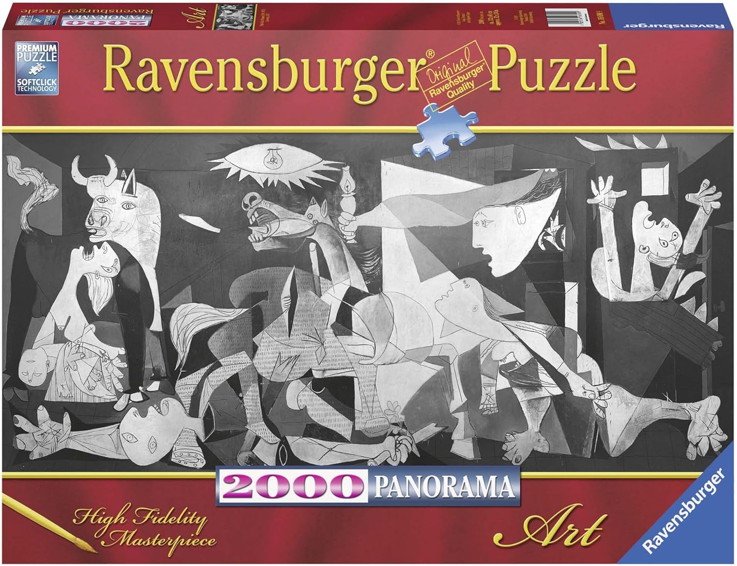 Picasso - Guernica 1937 Ravensburger 2000 darabos kirakó puzzle (RA - 16690 4005556166909) - puzzlegarden