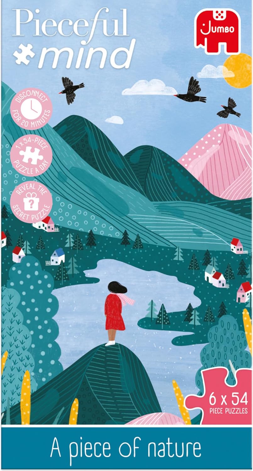 Pieceful mind – Egy darabka természet – 6x54 Jumbo 54 darabos kirakó puzzle (JU - 1110100681) - puzzlegarden