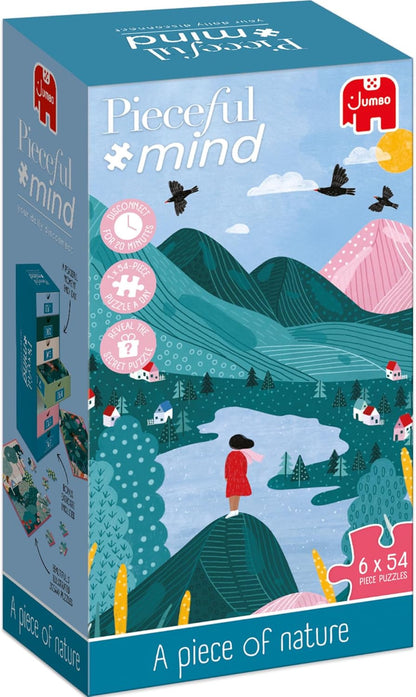 Pieceful mind – Egy darabka természet – 6x54 Jumbo 54 darabos kirakó puzzle (JU - 1110100681) - puzzlegarden