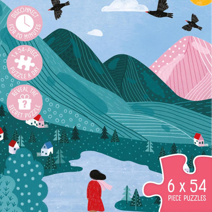 Pieceful mind – Egy darabka természet – 6x54 Jumbo 54 darabos kirakó puzzle (JU - 1110100681) - puzzlegarden