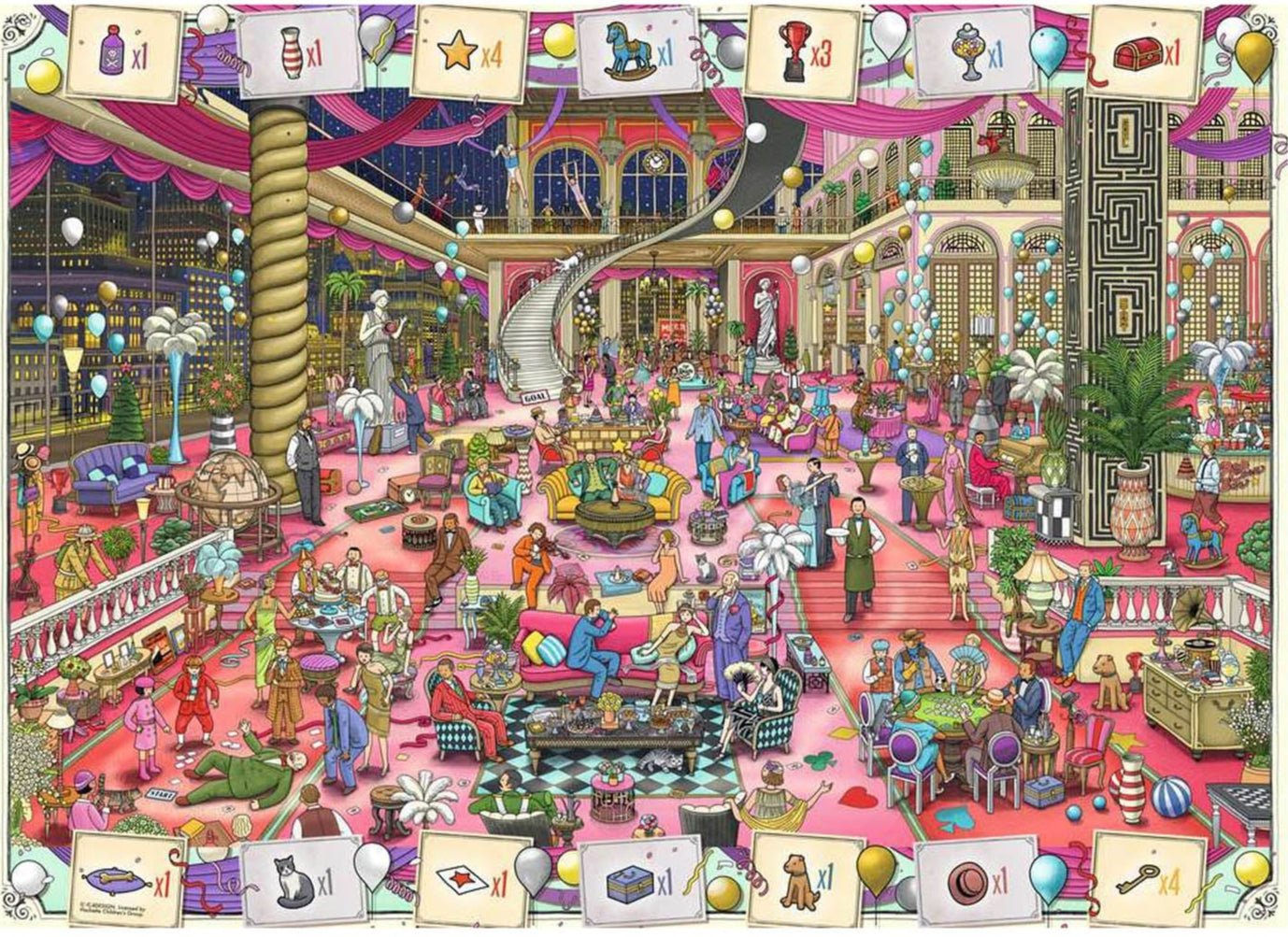 Pierre, A Labirintus Detektív - A Bálterem Ravensburger 1000 darabos kirakó puzzle (RA - 12001086 4005555010869) - puzzlegarden