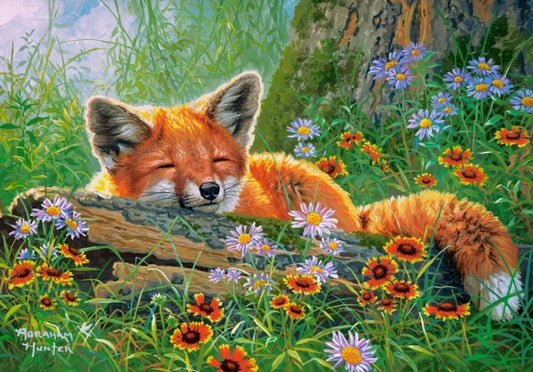 Pihenő Kisróka Castorland 500 darabos kirakó puzzle (C - B - 53872) - puzzlegarden