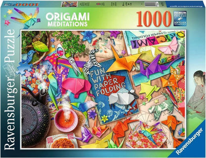 Pihentető Origamizás Ravensburger 1000 darabos kirakó puzzle (RA-16775 4005556167753) - puzzlegarden