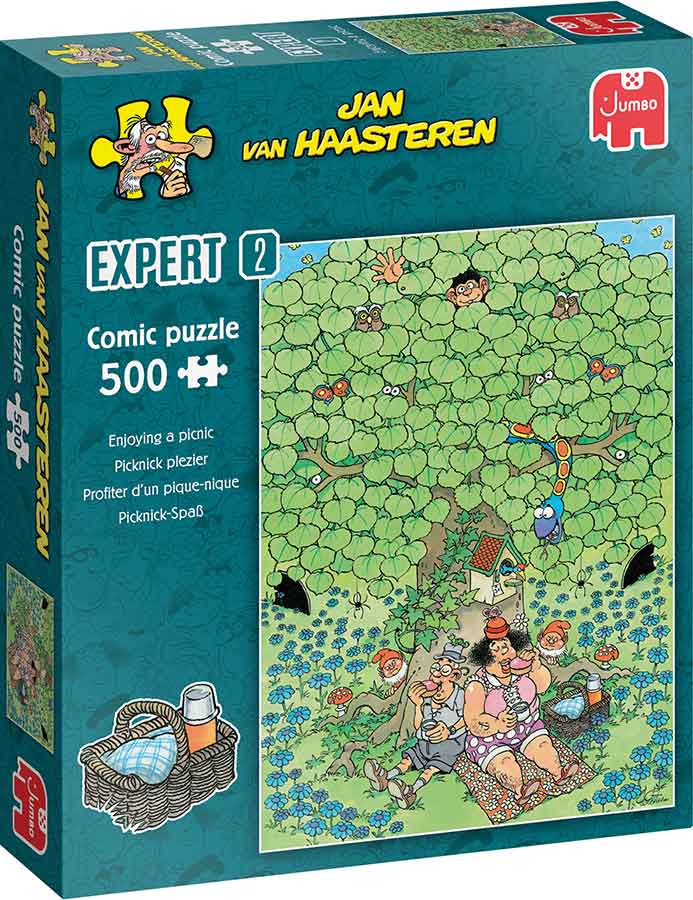 Piknikezés örömei Jumbo 500 darabos kirakó puzzle (JU - 1110100632) - puzzlegarden