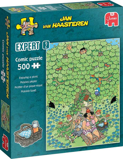Piknikezés örömei Jumbo 500 darabos kirakó puzzle (JU - 1110100632) - puzzlegarden