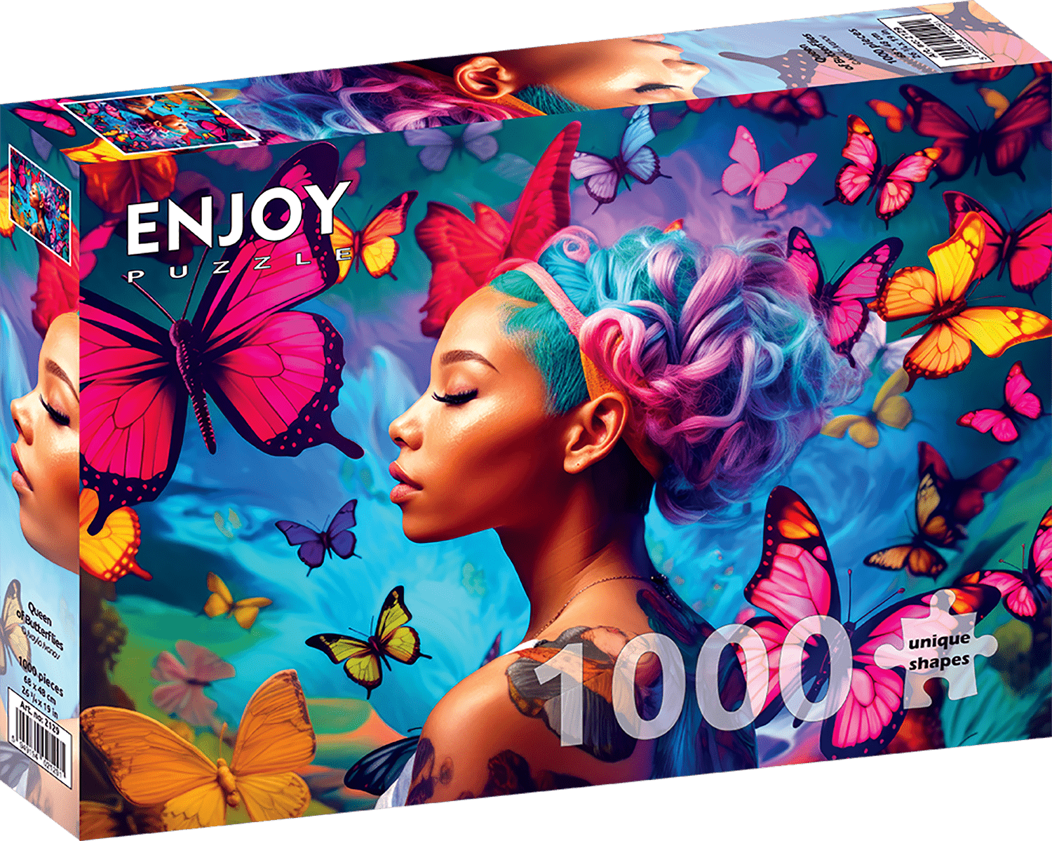 Pillangó Kisasszony Enjoy 1000 darabos kirakó puzzle (EN-2129 5949194021291) - puzzlegarden