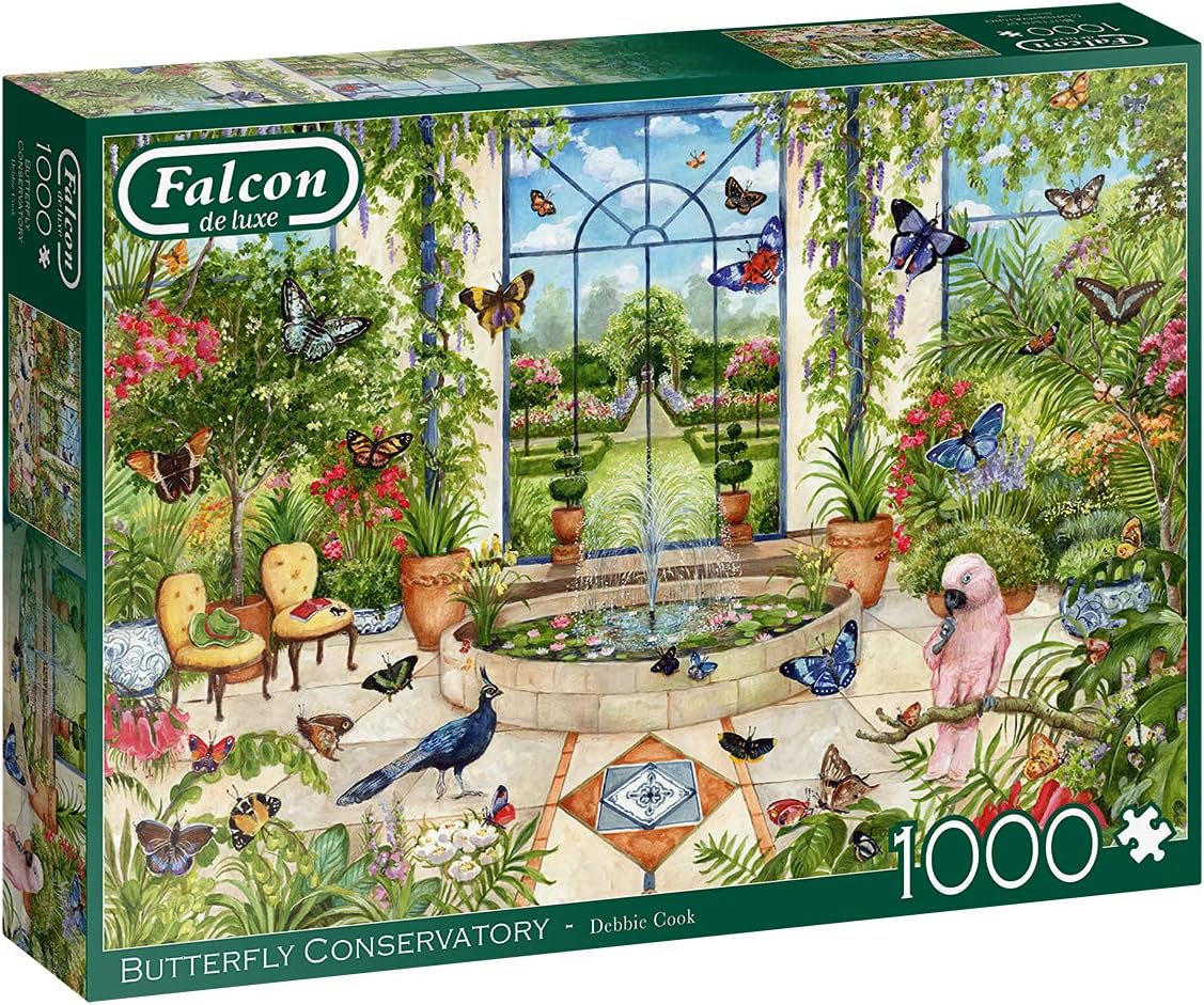 Pillangó télikert Falcon 1000 darabos kirakó puzzle (FA - 11255 8710126112557) - puzzlegarden