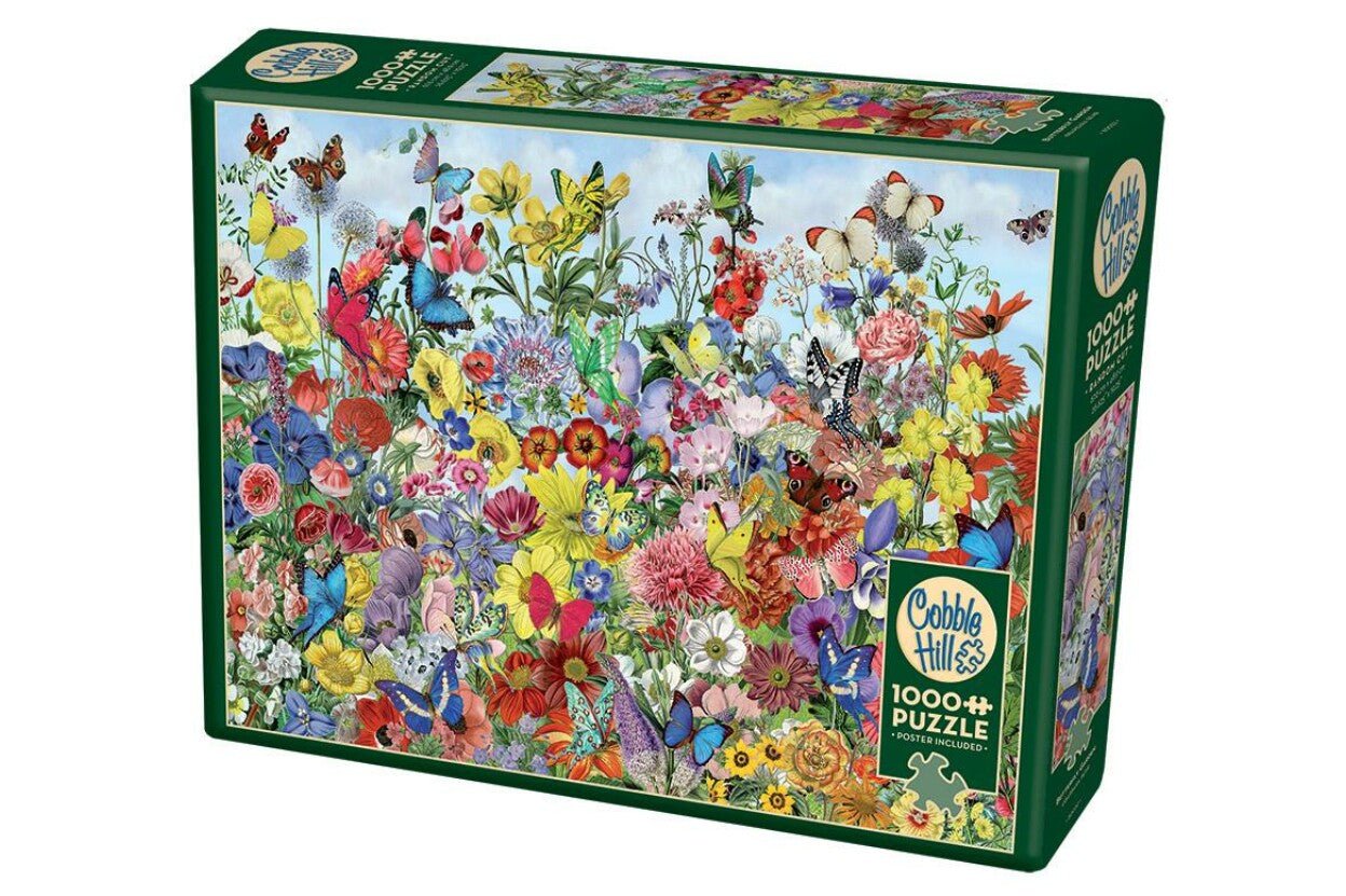 Pillangókert Cobble Hill 1000 darabos kirakó puzzle (CH-80032 625012800327) - puzzlegarden