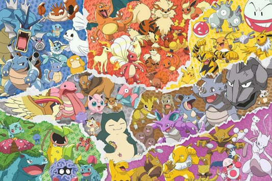 Pokémon Allstars Ravensburger 5000 darabos kirakó puzzle (RA - 16845) - puzzlegarden