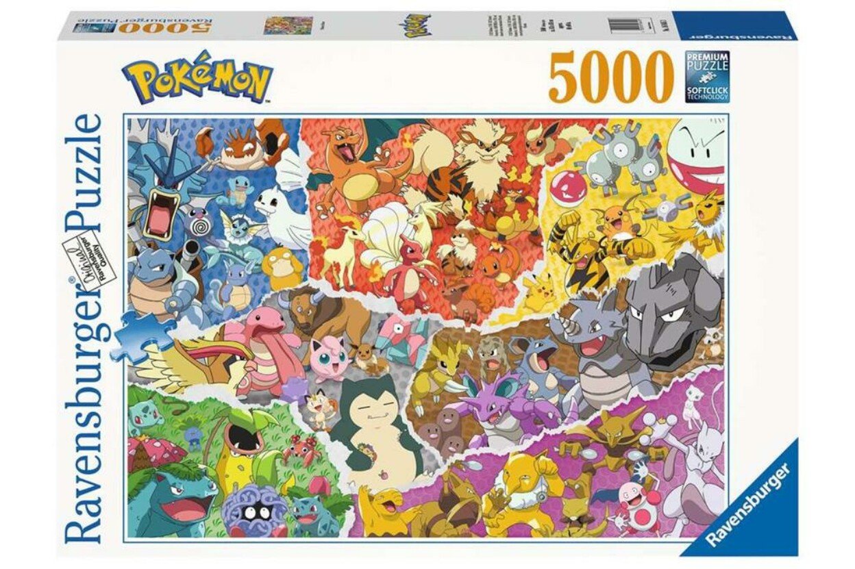 Pokémon Allstars Ravensburger 5000 darabos kirakó puzzle (RA-16845 4005556168453) - puzzlegarden