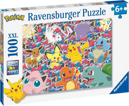 Pokémon - Harcra fel! Ravensburger 100 darabos kirakó puzzle (RA - 13338 4005556133383) - puzzlegarden