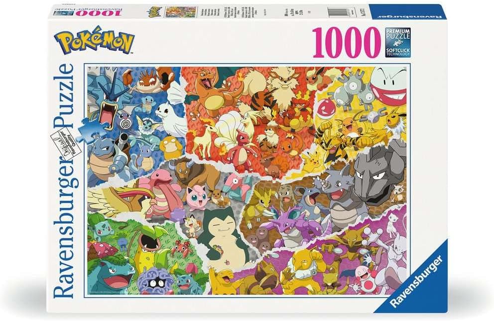 Pokémon Kalandok Ravensburger 1000 darabos kirakó puzzle (RA-17577 4005556175772) - puzzlegarden