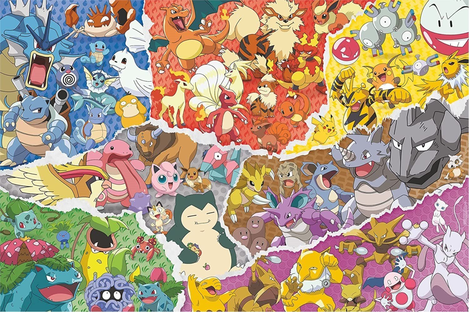 Pokémon Kalandok Ravensburger 1000 darabos kirakó puzzle (RA-17577 4005556175772) - puzzlegarden