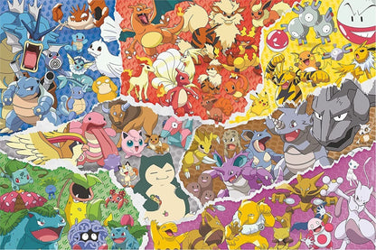 Pokémon Kalandok Ravensburger 1000 darabos kirakó puzzle (RA-17577 4005556175772) - puzzlegarden